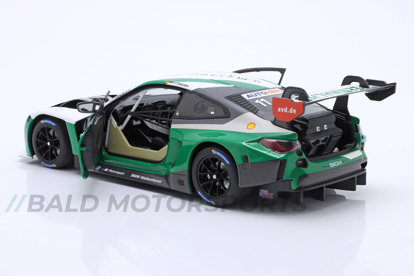BMW M4 GT3 Walkenhorst Motorsport Marco Wittmann DTM 2022 1:18 Minichamps
