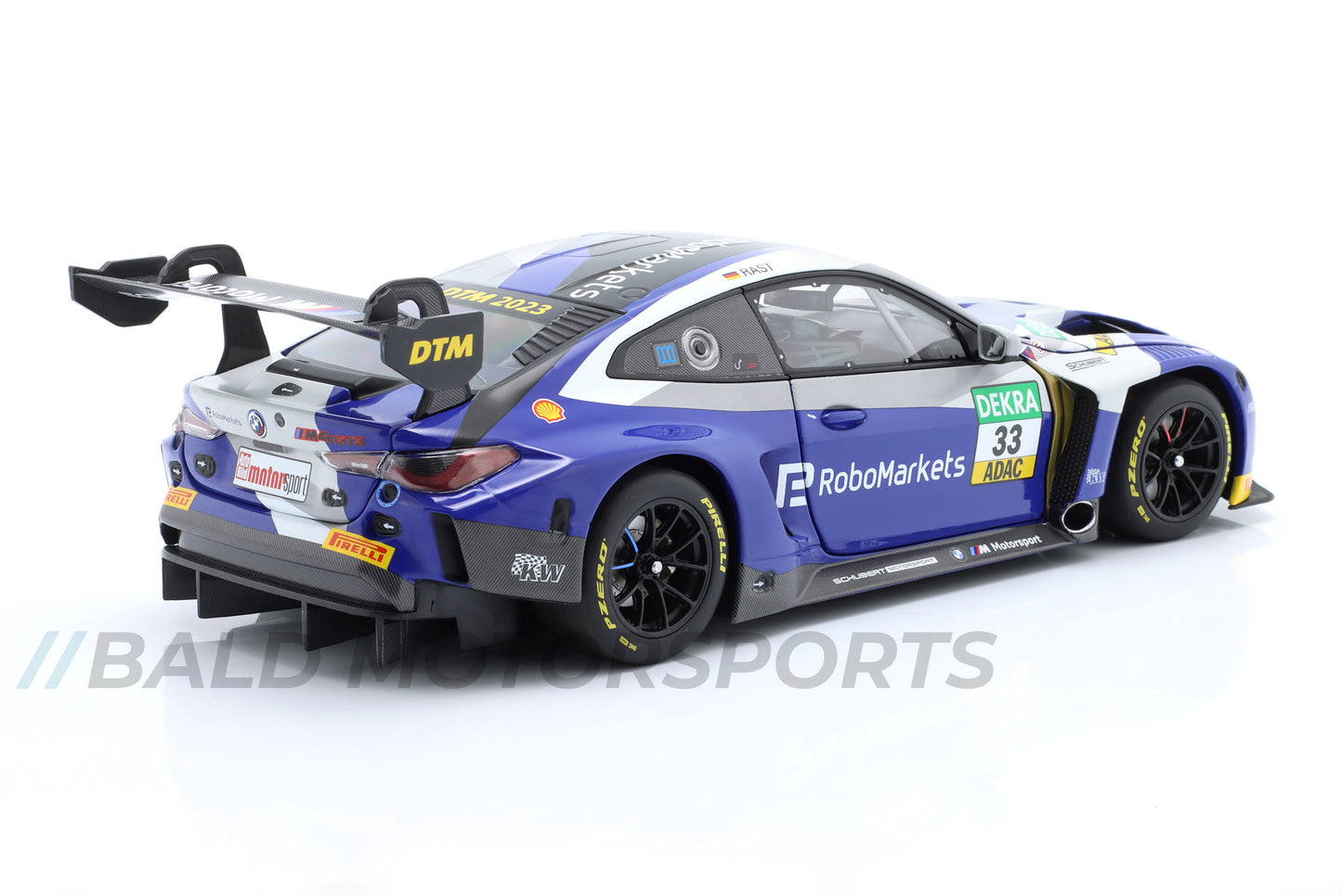 BMW M4 GT3 Schubert Motorsport DTM 2023 Rene Rast 1:18 Minichamps