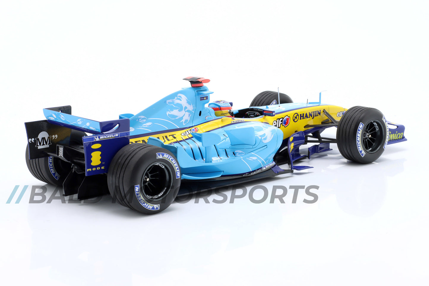 Renault R25 Fernando Alonso Formel 1 Weltmeister 2005 Minichamps 1:18
