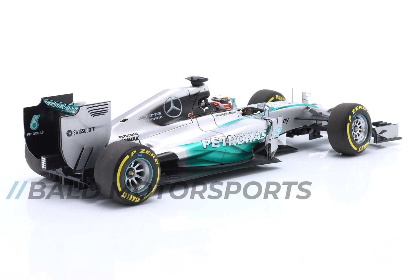 Mercedes F1 W05 Lewis Hamilton Formel 1 Weltmeister 2014 Minichamps 1:18
