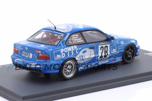 BMW M3 E36 Sieger 24h Nürburgring 1997 Scheid, Reck, Tiemann, Zakowski 1:43 Spark