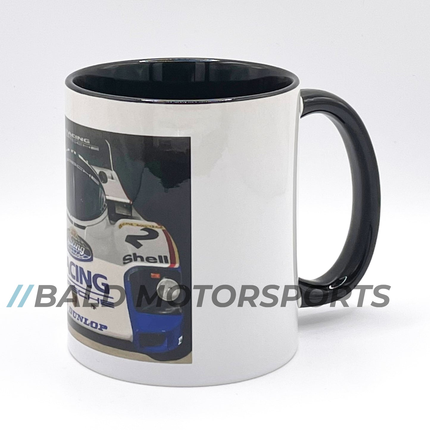 Bald Motorsports hochwertige Keramiktasse Motiv "Porsche 956"