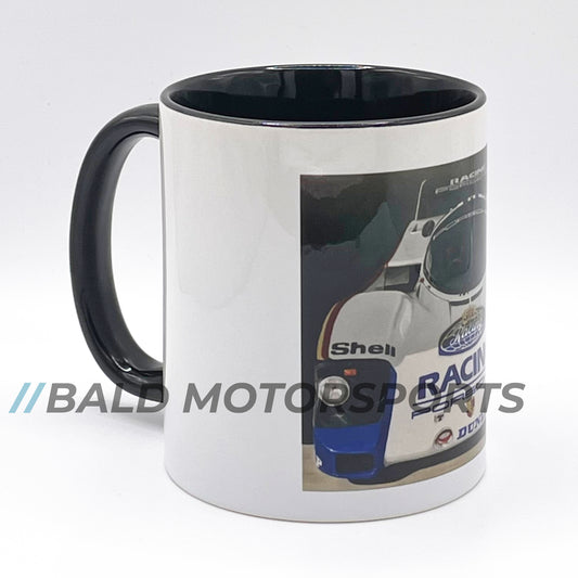 Bald Motorsports hochwertige Keramiktasse Motiv "Porsche 956"
