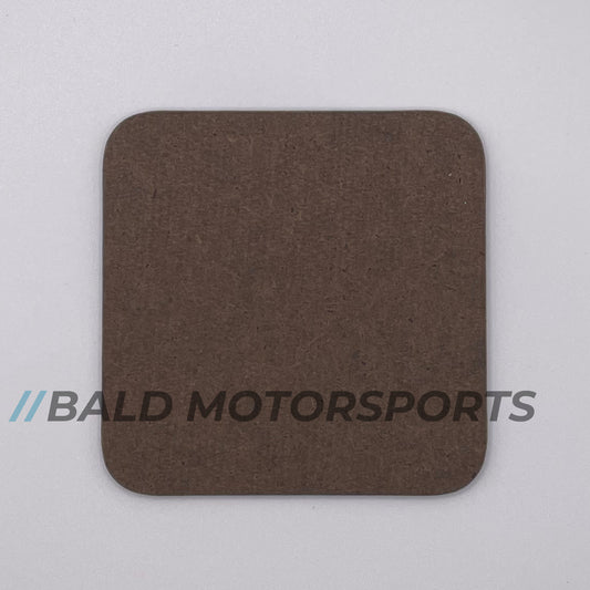 Bald Motorsports Untersetzer aus Hartfaser Motiv "Sabine mit Eifelblitz"