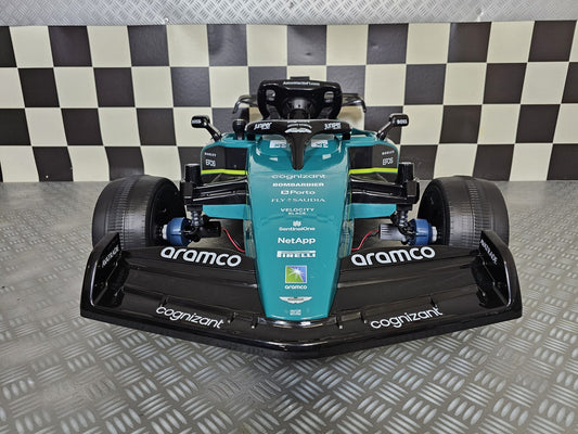 Aston Martin Formel 1 Kinderauto 24 Volt mit Fernbedienung | Offiziell lizenziert