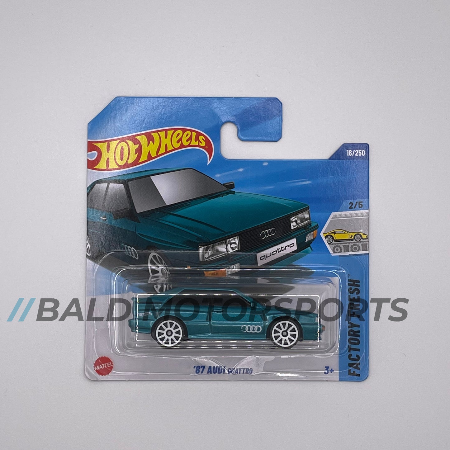 Hot Wheels Audi Quattro (1987) Factory Fresh Collection 16/250