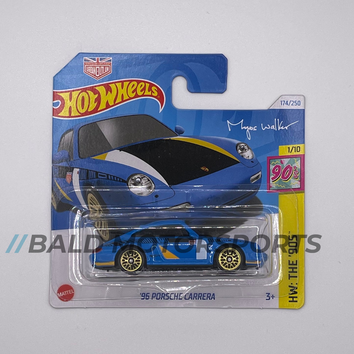 Hot Wheels Porsche Carrera 1996 The 90s Collection 174/250