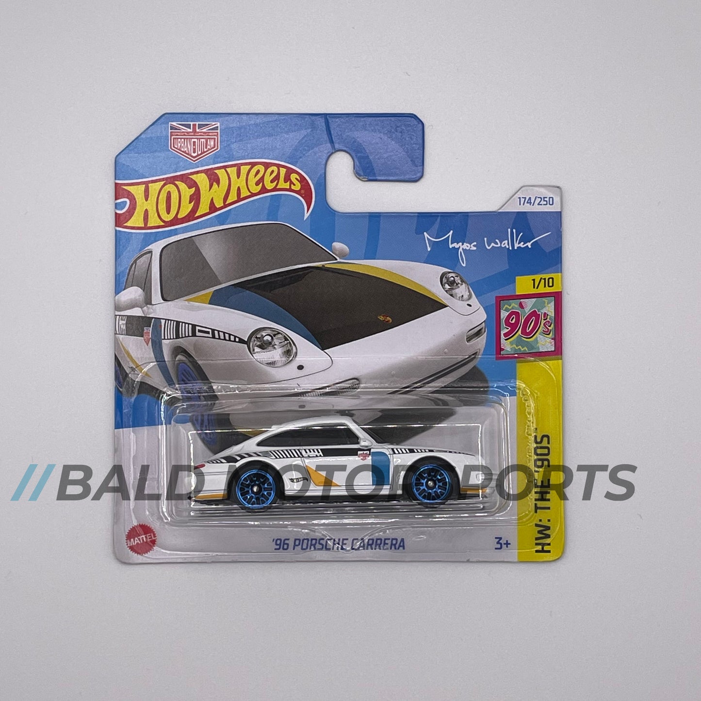 Hot Wheels Porsche Carrera 1996 ws The 90s Collection 174/250
