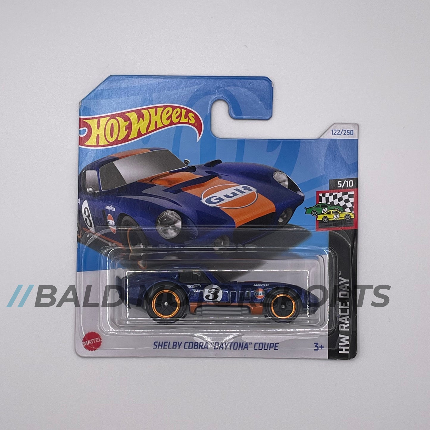 Hot Wheels Shelby Cobra "Daytona" Coupe Race Day Collection 122/250