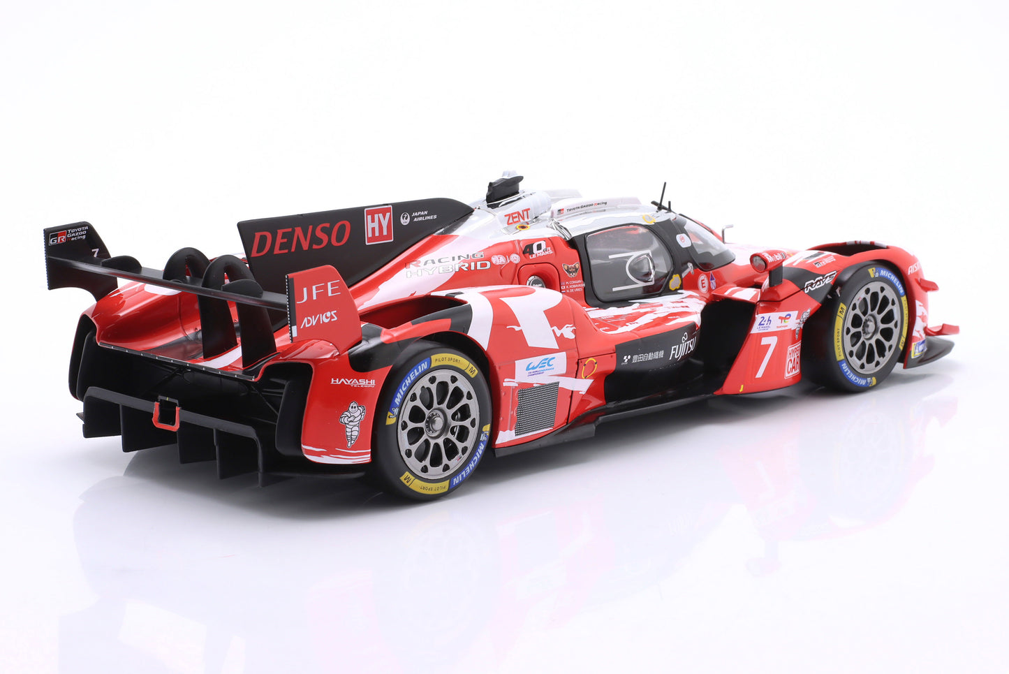 Toyota GR010 Hybrid Toyota Gazoo Racing Conway, Kobayashi, de Vries 24h Le Mans 2025 1:18 Ixo