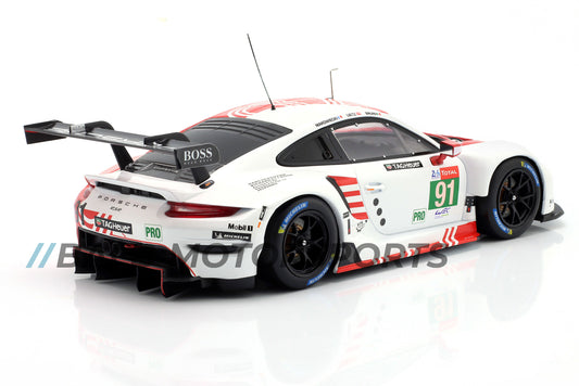 Porsche 911 RSR Porsche GT Team Lietz, Bruni, Makowiecki 24h Le Mans 2020 1:18 Ixo