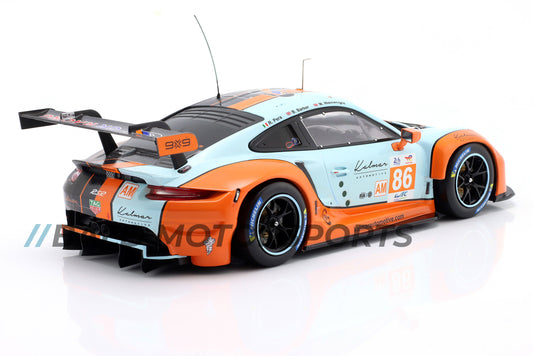 Porsche 911 RSR-19 GR Racing Barker, Pera, Wainwright 24h Le Mans 2023 1:18 Ixo