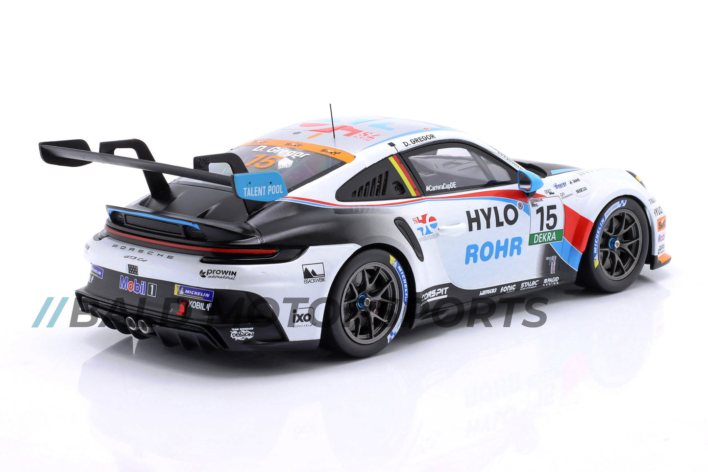Porsche 911 (992) GT3 Cup Team75 Bernhard PCC Deutschland Daniel Gregor 2025 1:18 Ixo