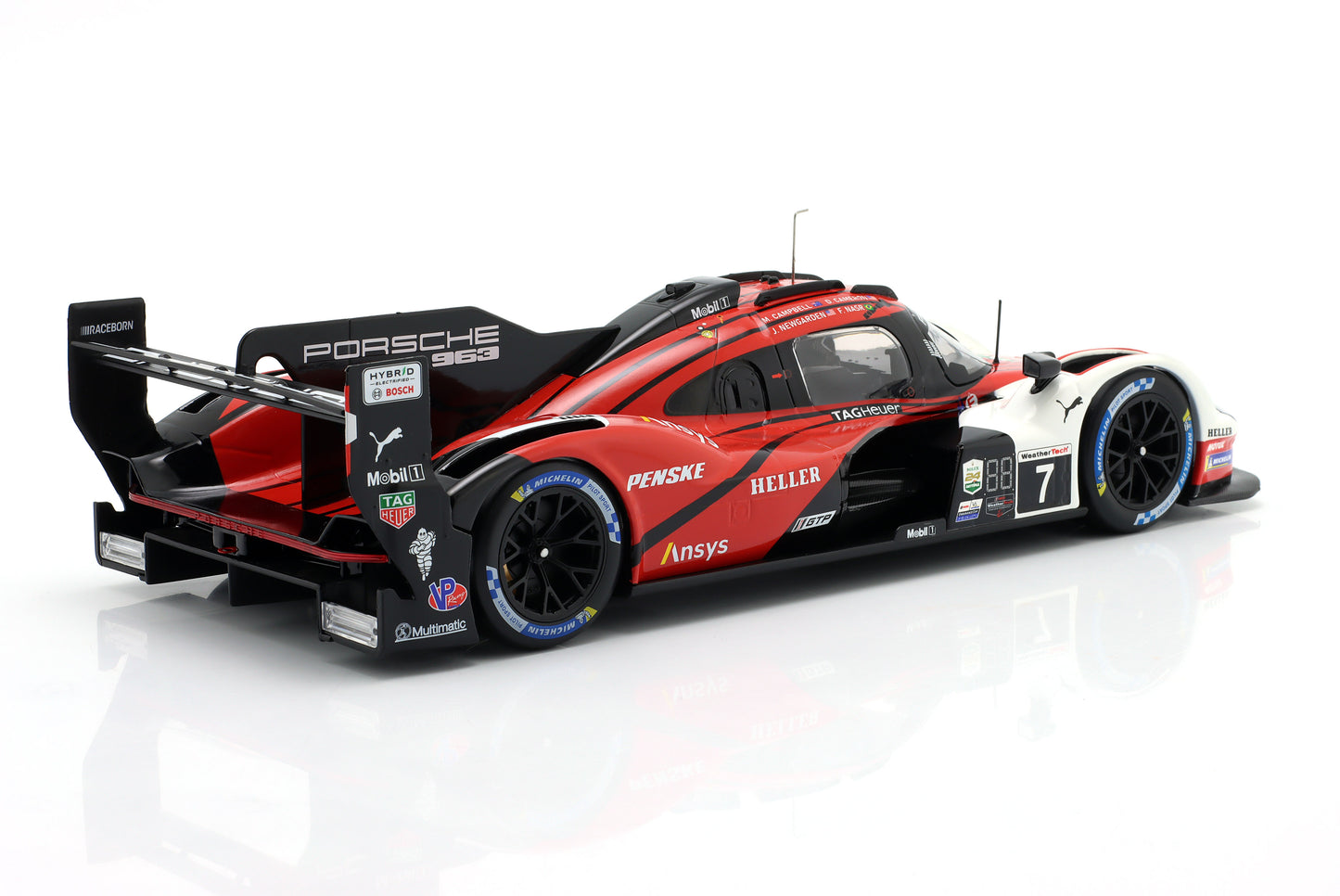 Porsche 963 Porsche Penske Motorsport Sieger 24h Daytona 2024 1:18 Ixo