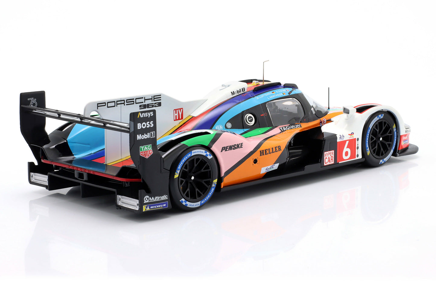 Porsche 963 Porsche Penske Motorsport 24h Le Mans 2023 No.6 Estre, Lotterer, Vanthoor 1:18 Ixo