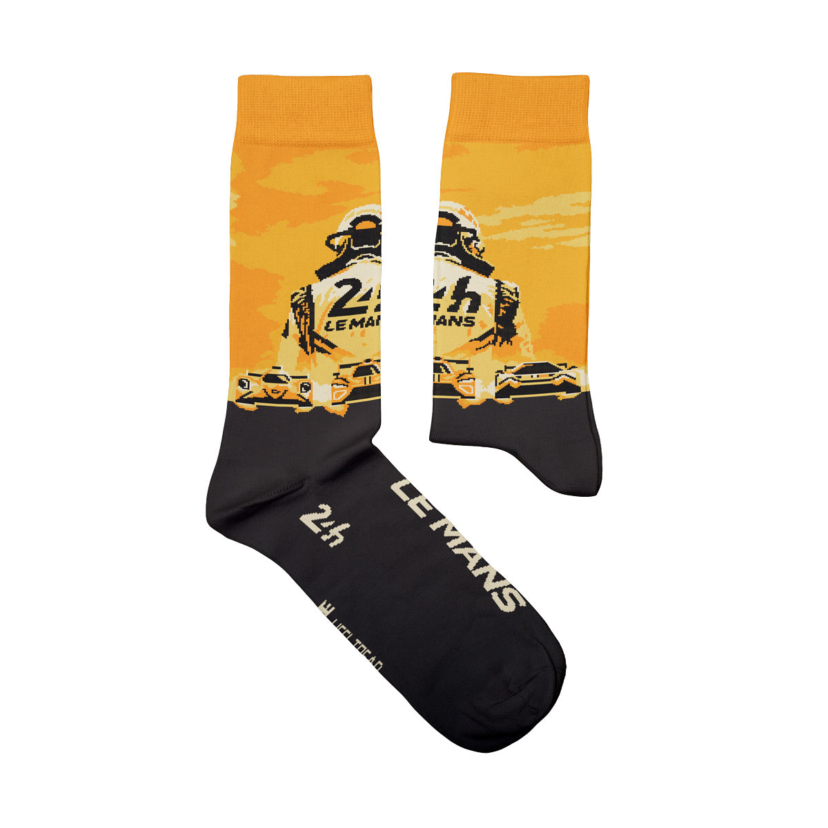 Hochwertige Motorsportsocken Le Mans 2026 Heel Tread