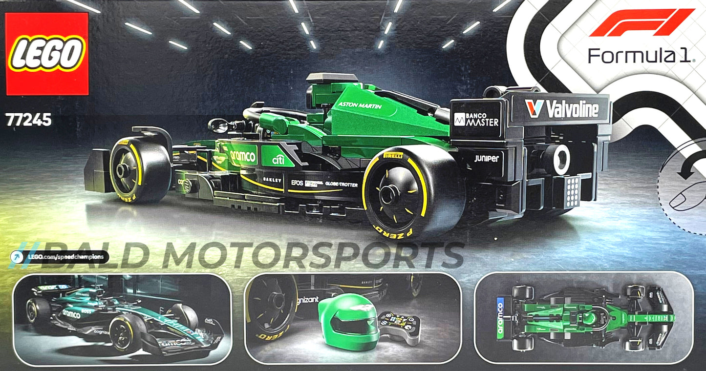 Lego Speed Champions 77245 Aston Martin AMR24 Formel-1-Rennwagen