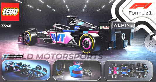 Lego Speed Champions 77248 Alpine BWT A524 Formel-1-Rennwagen