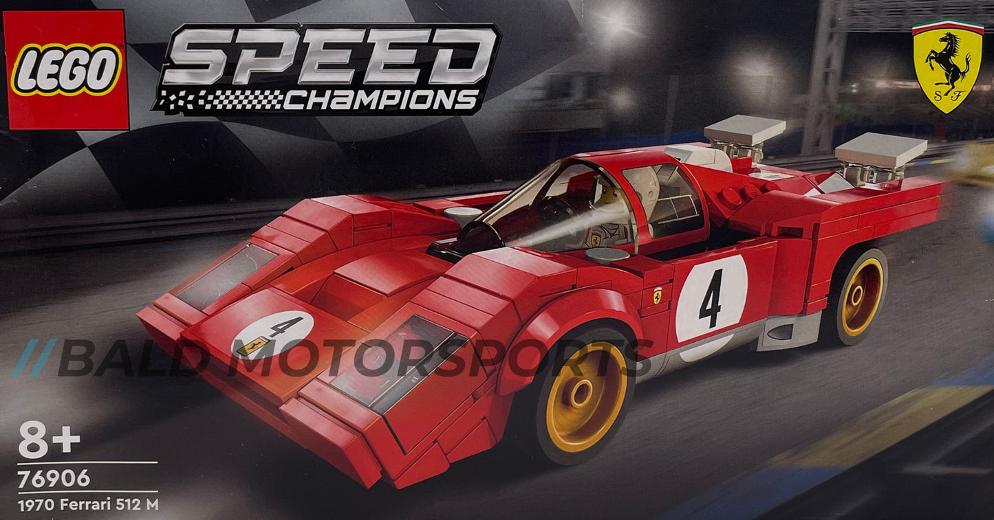 B-Ware wegen beschädigter Verpackung- Lego Speed Champions 76906 Ferrari 512 M Baujahr 1970