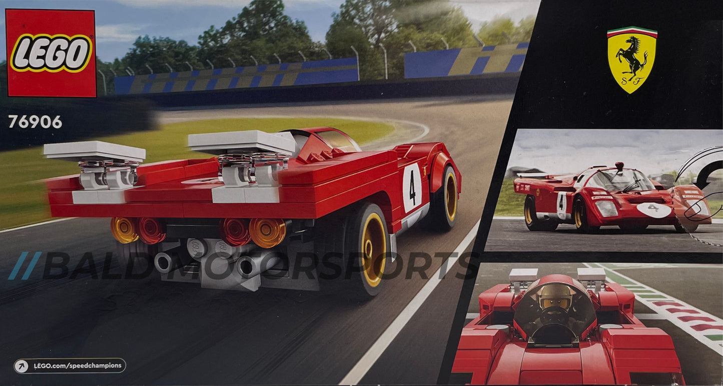 B-Ware wegen beschädigter Verpackung- Lego Speed Champions 76906 Ferrari 512 M Baujahr 1970