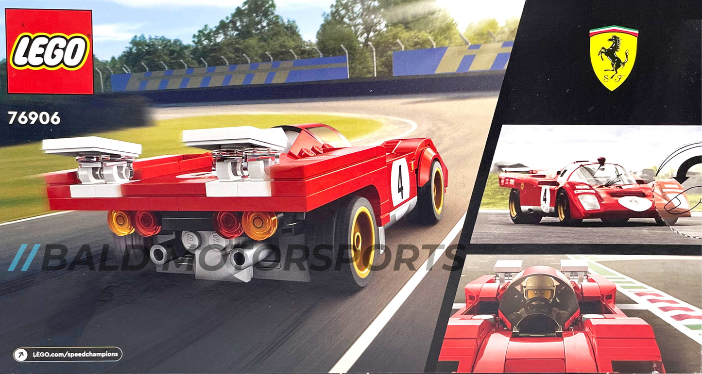 B-Ware wegen beschädigter Verpackung- Lego Speed Champions 76906 Ferrari 512 M Baujahr 1970