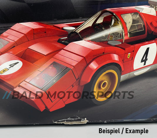 B-Ware wegen beschädigter Verpackung- Lego Speed Champions 76906 Ferrari 512 M Baujahr 1970