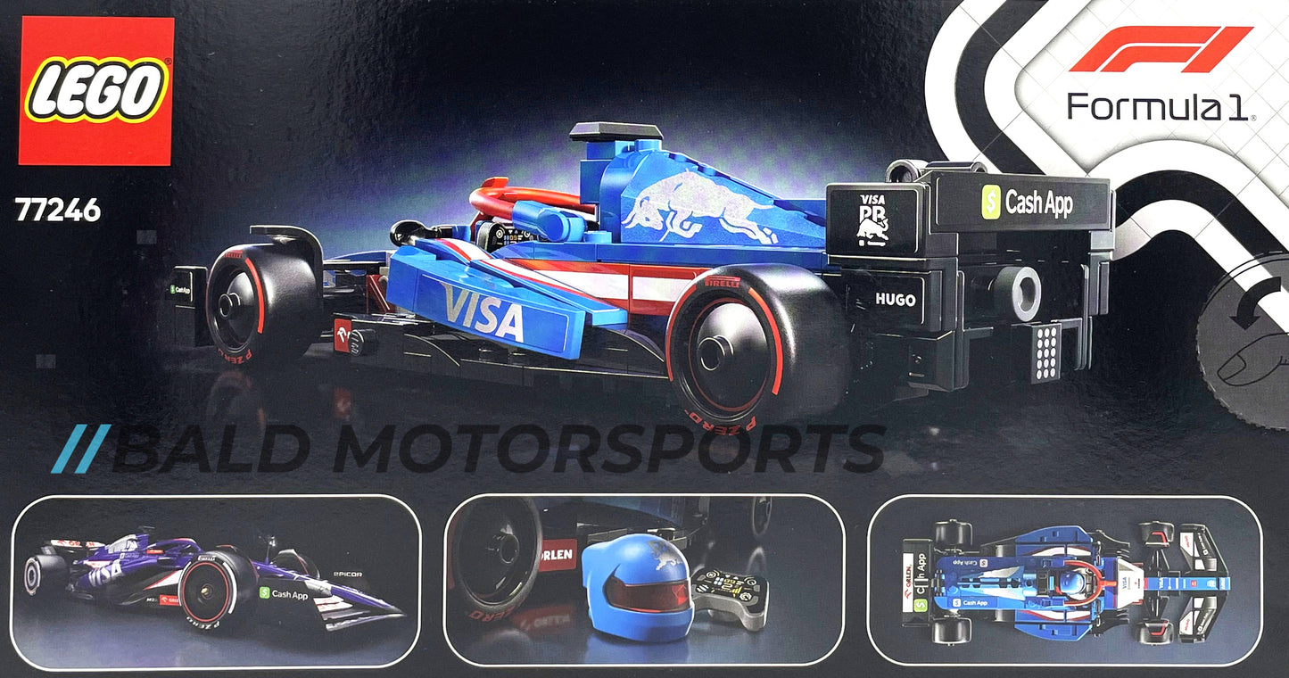 Lego Speed Champions 77246 Visa Cash App RB VCARB 01 Formel-1-Rennwagen