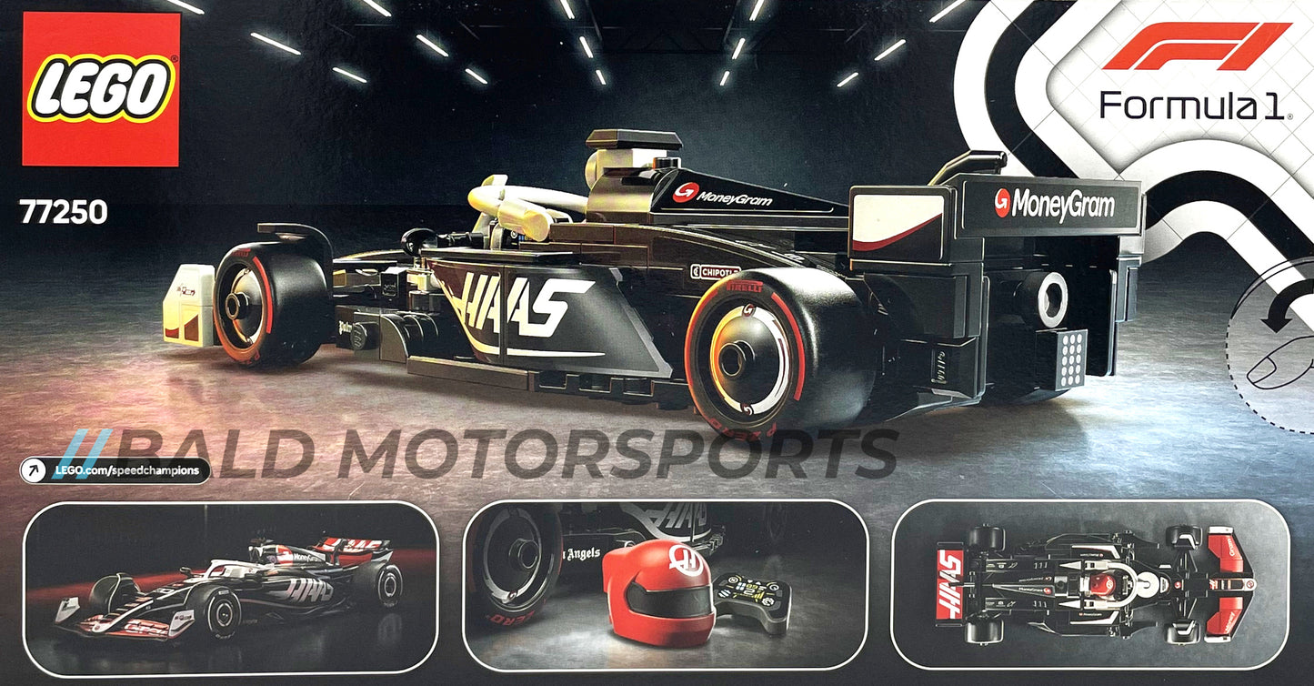Lego Speed Champions 77250 MoneyGram Haas VF-24 Formel-1-Rennwagen