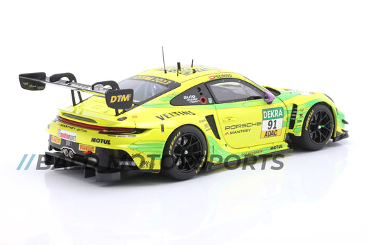 Porsche 911 GT3 R Manthey Racing Sieger DTM 2023 1:18 Minichamps