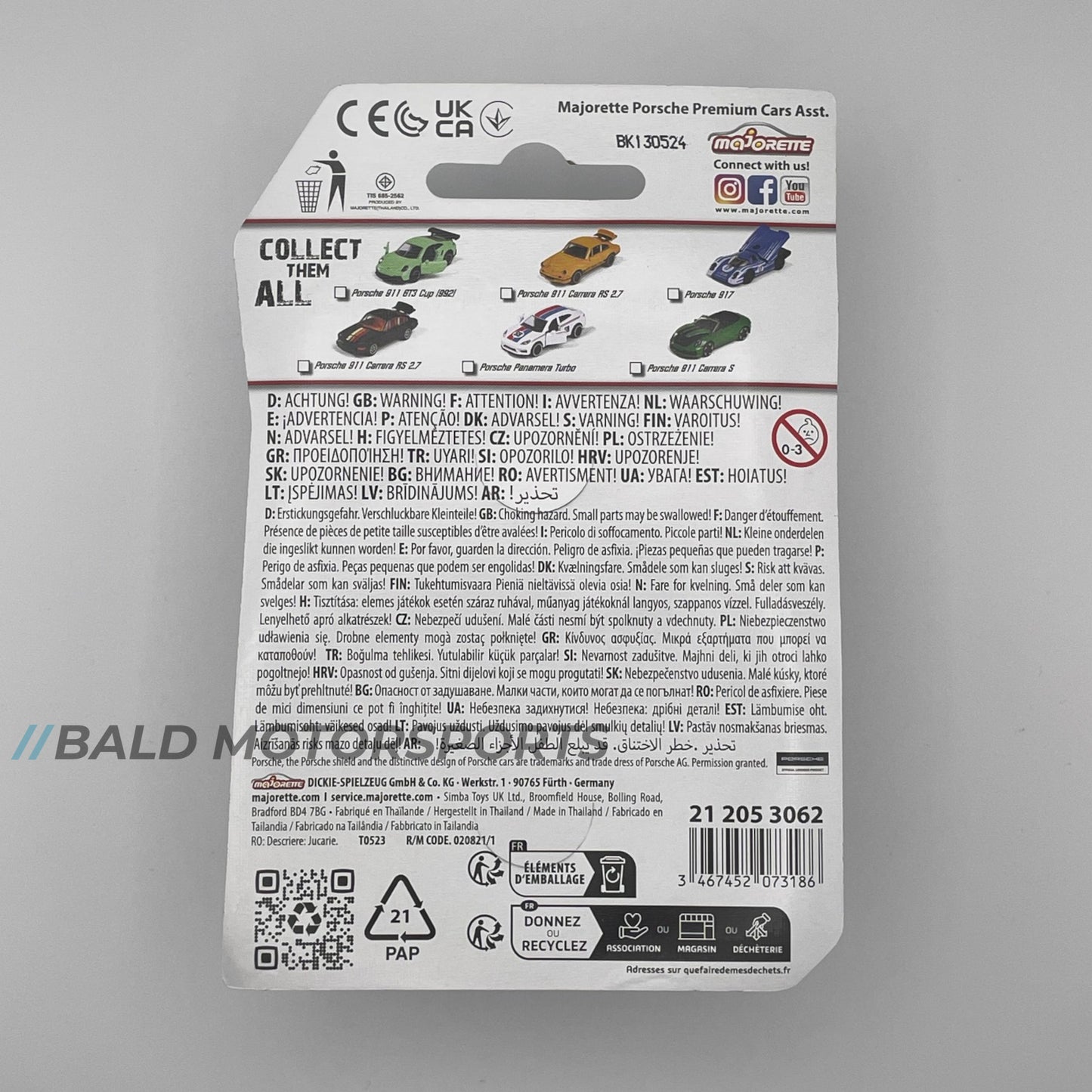 Majorette Porsche 911 (992) Carrera Grün