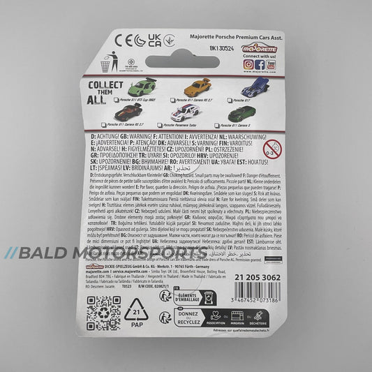 Majorette Porsche 911 (992) GT3 Cup Mintgrün