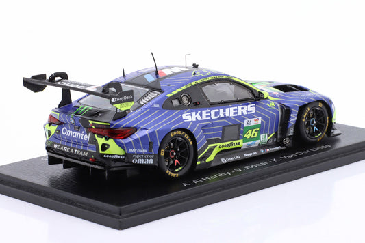 BMW M4 GT3 Team WRT Al Harthy, Rossi, Van der Linde 24h Le Mans 2025 Spark 1:43