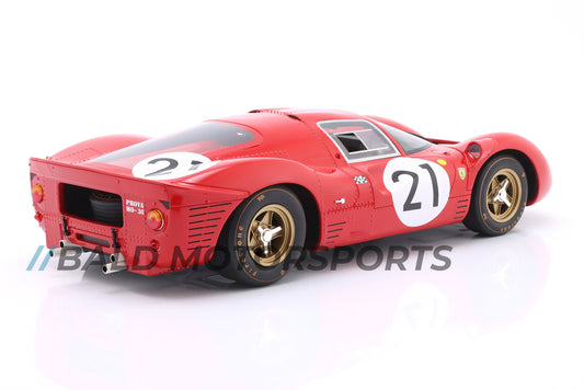 Ferrari 330 P4 SpA Ferrari SEFAC Scarfiotti, Parkes 24h LeMans 1967 1:12 WERK83