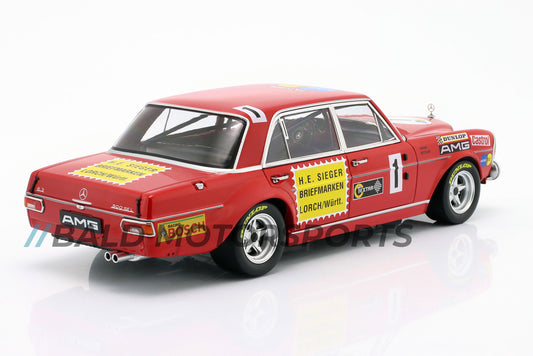 Mercedes-Benz 300 SEL 6.8 "Rote Sau" Heyer, Betzler 24h Nürburgring 1972 1:18 WERK83