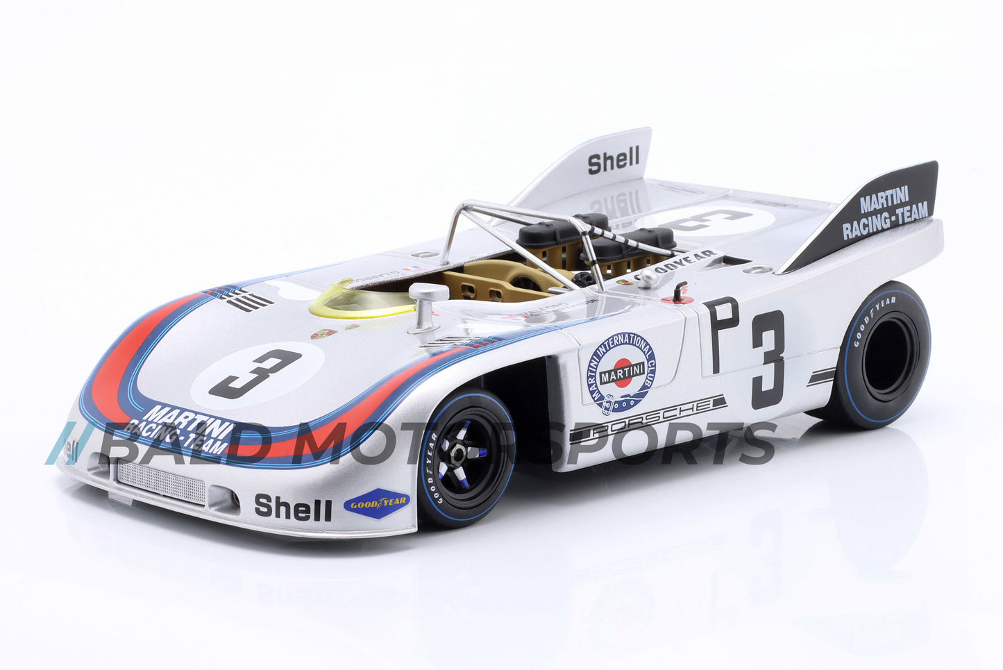 Porsche 908/03 International Martini Racing Team Sieger 1000km Nürburgring 1971 Larrousse, Elford 1:18 WERK83