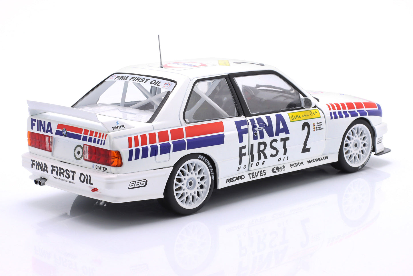 BMW M3 E30 BMW FINA Motorsport Team Sieger 24h Nürburgring 1992 1:18 WERK83