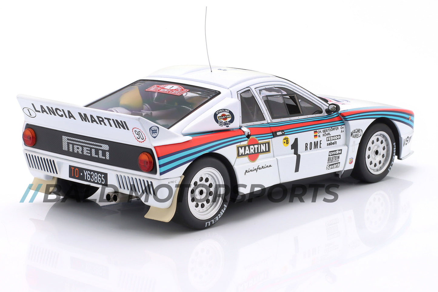 Lancia 037 Sieger Rallye Monte Carlo 1983 Röhrl, Geistdörfer WERK83 1:18