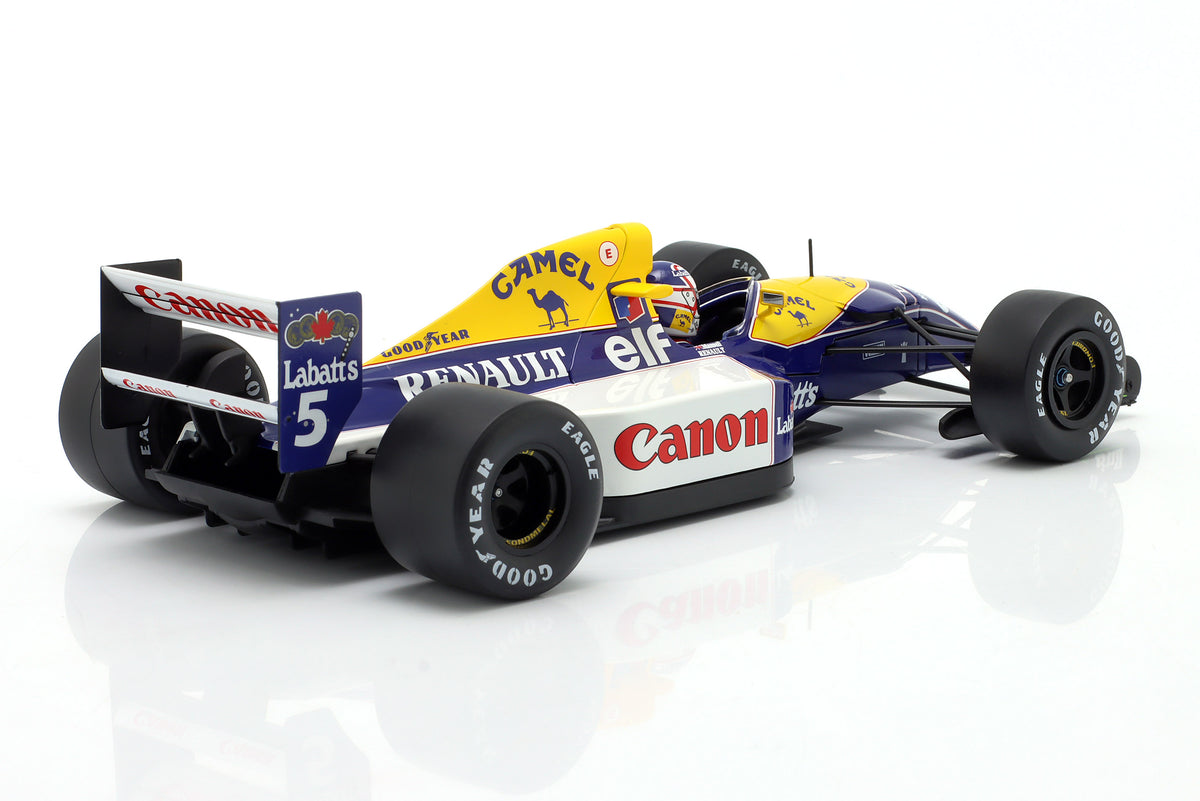 Williams FW14B Nigel Mansell Canon Williams Team Formel-1-Weltmeister 1992 1:18 WERK83