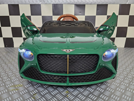 Bentley Bacalar Kinderauto 12 Volt Metallic Grün mit Fernbedienung
