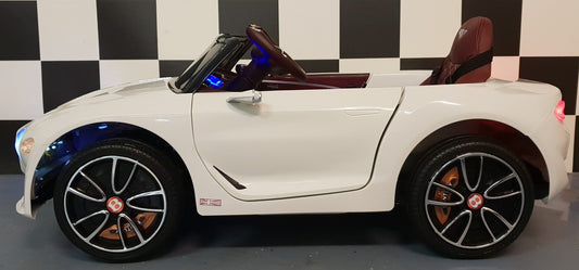 Bentley EXP 12 Kinderauto 12 Volt mit Fernbedienung Weiß| Offiziell lizenziert (Kopie)