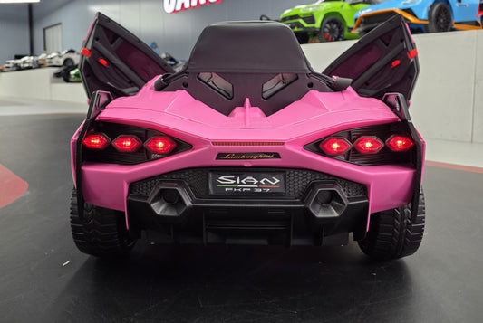 Lamborghini Sián Kinderauto 12 Volt Rosa mit Fernbedienung