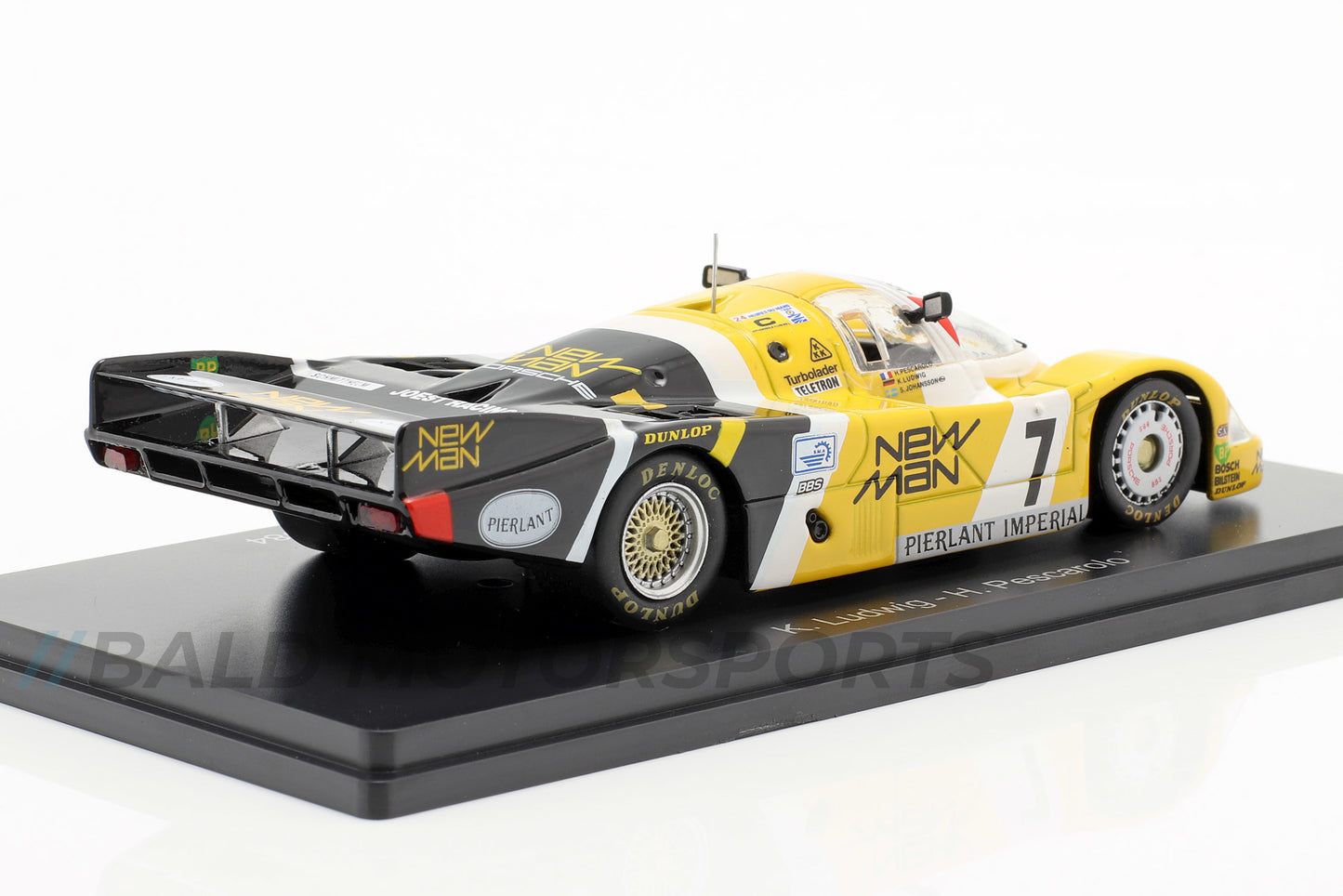 Porsche 956B New-Man Joest Racing Sieger 24h Le Mans 1984 1:43 Spark