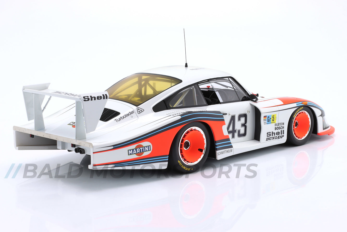 Porsche 935/78 "Moby Dick" Martini Racing Porsche System 24h Le Mans 1978 1:12 CMR