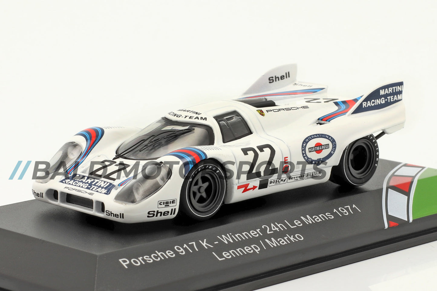 Porsche 917K Martini Racing Team Sieger 24h Le Mans 1971 1:43 CMR
