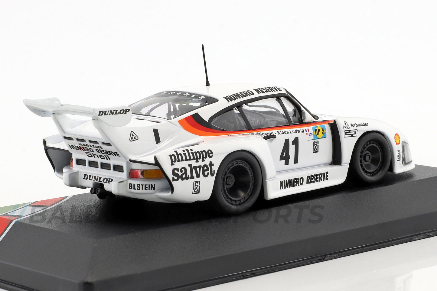 Porsche 935 K3 Porsche Kremer Racing Sieger 24h Le Mans 1979 1:43 CMR