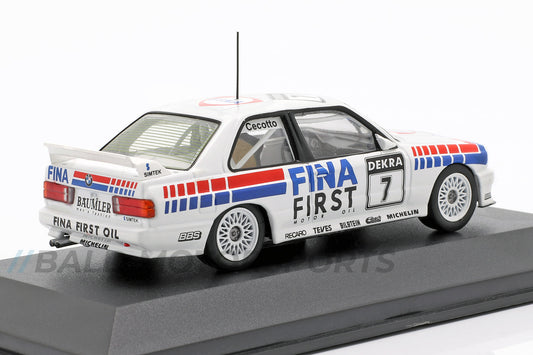 BMW M3 E30 FINA Motorsport Team Johnny Cecotto DTM 1992 1:43 CMR