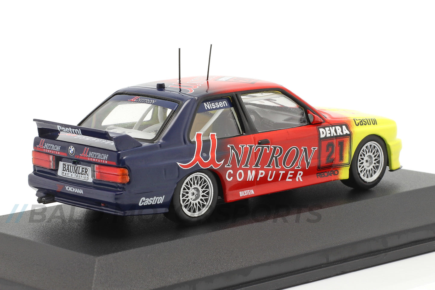 BMW M3 E30 Unitron Sports Kris Nissen DTM 1992 1:43 CMR