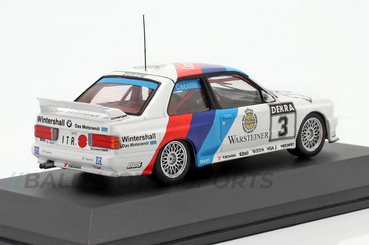 BMW M3 E30 BMW M Team Schnitzer Johnny Cecotto DTM 1991 1:43 CMR