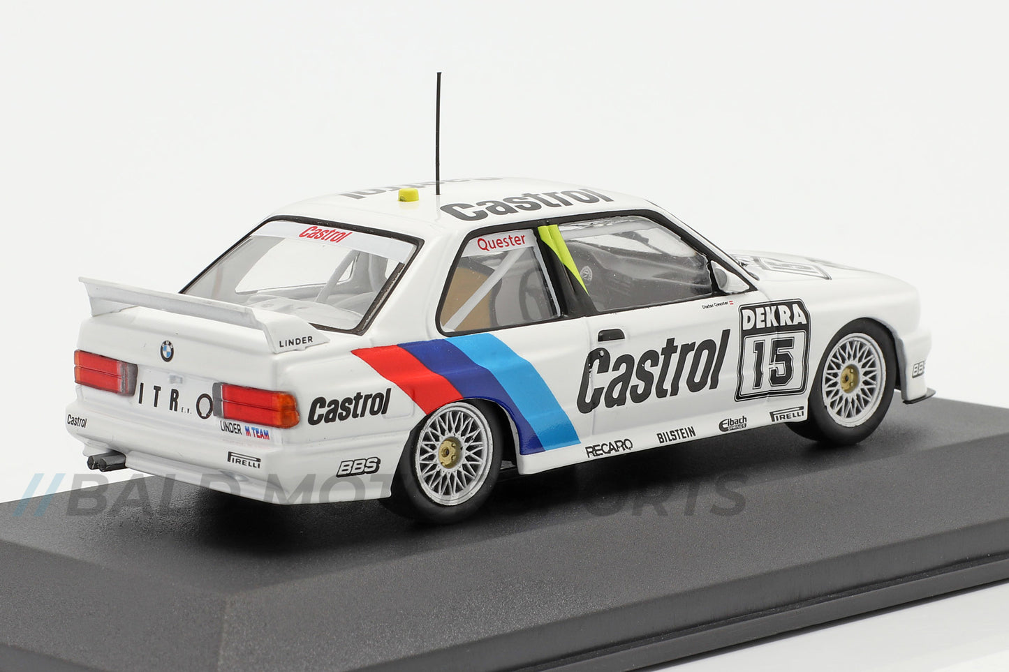 BMW M3 E30 Linder M Team Dieter Quester DTM 1991 1:43 CMR