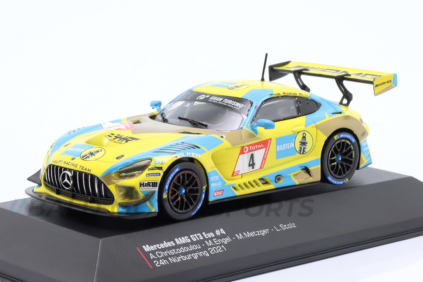 Mercedes AMG GT3 Mercedes-AMG Team HRT 24h Nürburgring 2021 1:43 Ixo